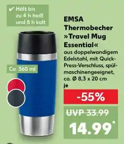 Kaufland EMSA Thermobecher Travel Mug Essential Angebot