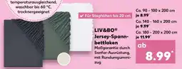 Kaufland LIV&BO Jersey-Spannbettlaken Angebot