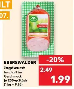 Kaufland EBERSWALDER Jagdwurst Angebot