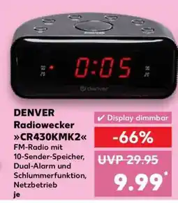 Kaufland DENVER Radiowecker CR430KMK2 Angebot