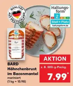 Kaufland BARD Hähnchenbrust im Baconmantel mariniert Angebot