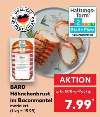 Kaufland BARD Hähnchenbrust im Baconmantel mariniert Angebot