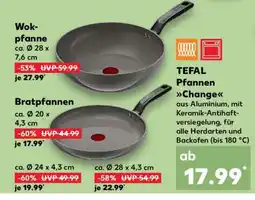 Kaufland TEFAL Pfannen Change Angebot