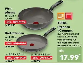 Kaufland TEFAL Pfannen Change Angebot