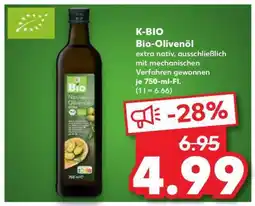 Kaufland K-BIO Bio-Olivenöl Angebot