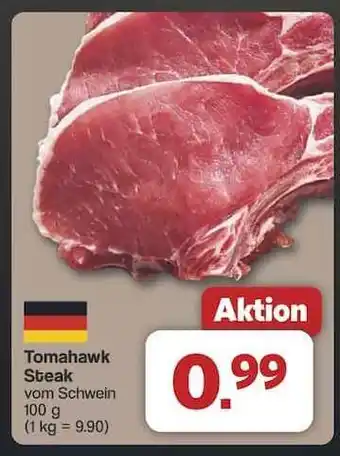 Famila Nord Ost Tomahawk Steak Angebot