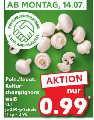 Kaufland Poln./kroat. Kultur-champignons, weiß Angebot