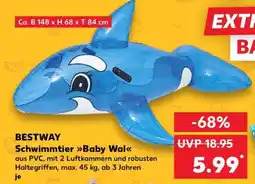 Kaufland BESTWAY Schwimmtier Baby Wal Angebot