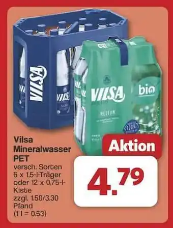 Famila Nord Ost Vilsa Mineralwasser PET Angebot