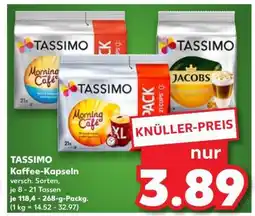 Kaufland Tassimo Kaffee- kapseln Angebot