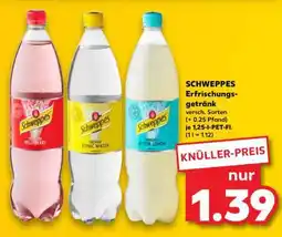 Kaufland SCHWEPPES Erfrischungsgetränk Angebot
