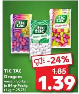 Kaufland TIC TAC Dragees Angebot