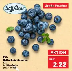 Kaufland Pol. Kulturheidelbeeren Angebot
