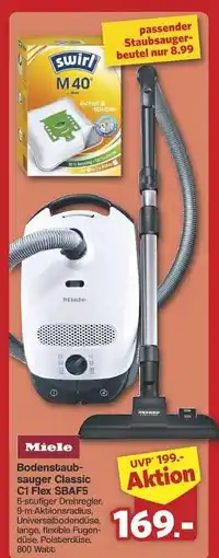 Famila Nord Ost Miele Bodenstaubsauger Classic C1 Flex SBAF5 Angebot