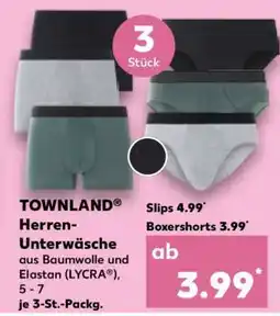 Kaufland TOWNLAND Herren-Unterwäsche Angebot