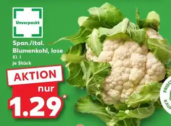 Kaufland Span./ital. Blumenkohl, lose Angebot