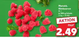 Kaufland Marokk. Himbeeren Angebot