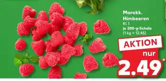 Kaufland Marokk. Himbeeren Angebot