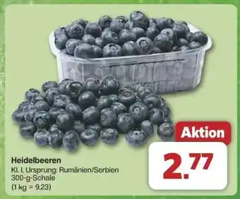 Famila Nord Ost Heidelbeeren Angebot