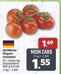 Famila Nord Ost HofWerte Rispentomaten Angebot