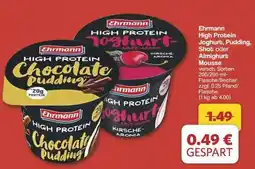 Famila Nord Ost Ehrmann High Protein Joghurt, Pudding, Shot oder Almighurt Mousse Angebot