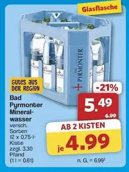 Famila Nord Ost Bad Pyrmonter Mineralwasser Angebot