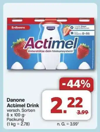 Famila Nord Ost Danone Actimel Drink Angebot