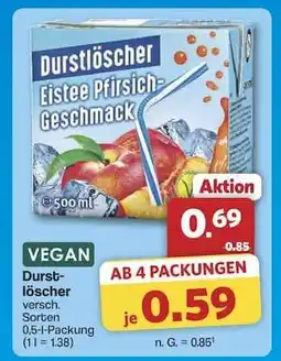 Famila Nord Ost Durstlöscher Eistee Pfirsich-Geschmack Angebot