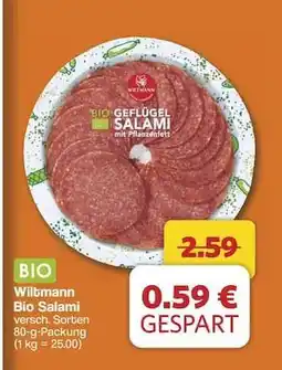 Famila Nord Ost Wiltmann Bio Salami Angebot