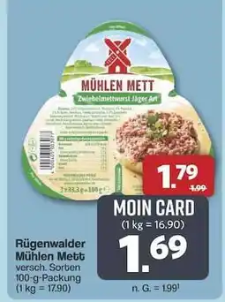 Famila Nord Ost Rügenwalder Mühlen Mett Angebot