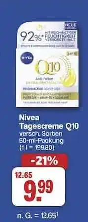 Famila Nord Ost Nivea Tagescreme Q10 Angebot