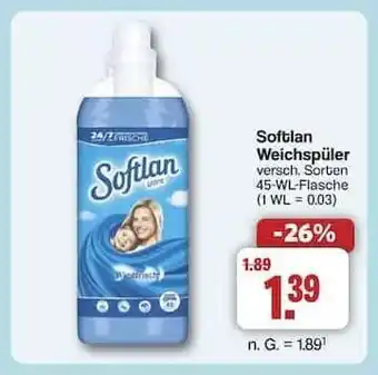 Famila Nord Ost Softlan Weichspüler Angebot