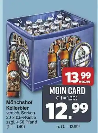 Famila Nord Ost Mönchshof Kellerbier Angebot