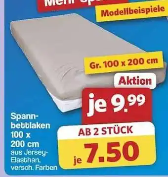 Famila Nord Ost Spannbettlaken Angebot
