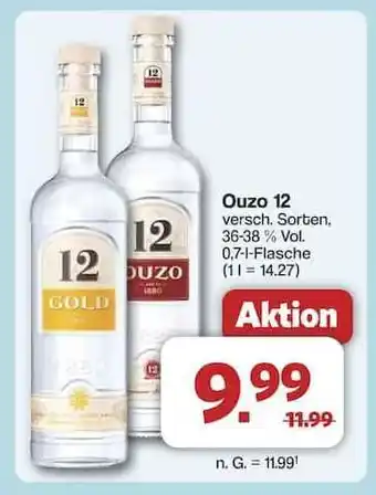 Famila Nord Ost Ouzo 12 Angebot
