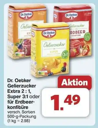 Famila Nord Ost Dr. Oetker Gelierzucker Angebot