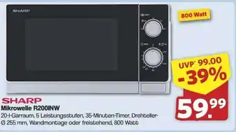 Famila Nord Ost SHARP Mikrowelle R200INW Angebot