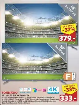 Famila Nord Ost TORNADO 50 oder 55 Zoll 4K Smart TV Angebot