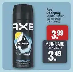 Famila Nord Ost AXE Deospray Angebot