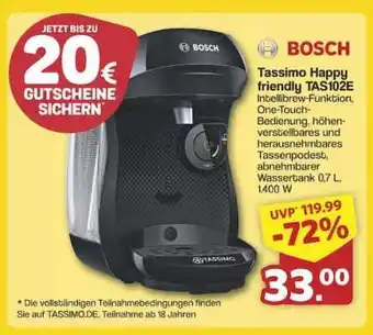 Famila Nord Ost Tassimo Happy friendly TAS102E Angebot
