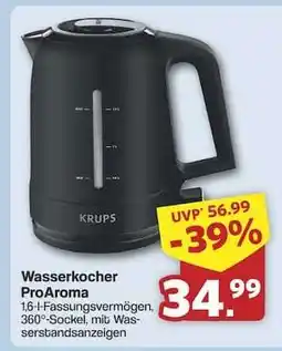 Famila Nord Ost Wasserkocher ProAroma Angebot