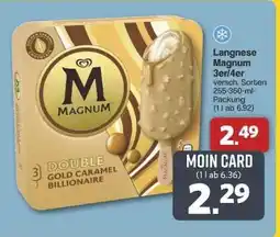 Famila Nord Ost Langnese Magnum 3er/4er Angebot