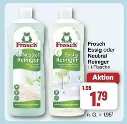 Famila Nord Ost Frosch Essig oder Neutral Reiniger Angebot