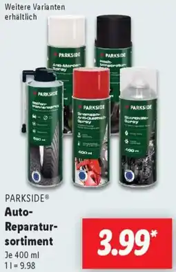 Lidl PARKSIDE Auto Reparatursortiment Angebot
