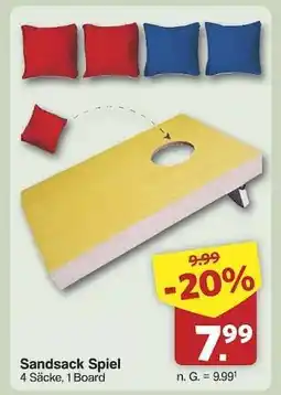 Famila Nord Ost Sandsack Spiel Angebot
