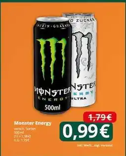 Famila Nord Ost Monster Energy Angebot