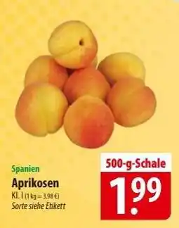 Famila Nord Ost Aprikosen Angebot