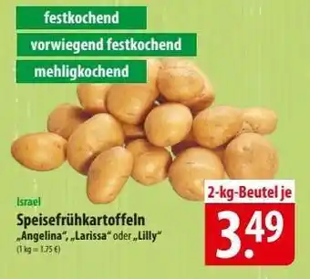 Famila Nord Ost Speisefrühkartoffeln Angebot