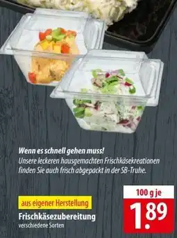 Famila Nord Ost Frischkäsezubereitung Angebot