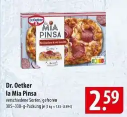 Famila Nord Ost DR. OETKER La Mia Pinsa Angebot